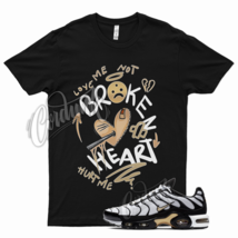 Black BROKEN T Shirt for N Air Max Plus White Metallic Gold Vapormax DMP 1 - £20.49 GBP+