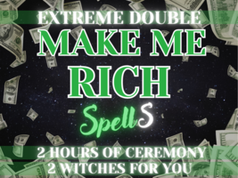 MAKE ME RICH Spell | Attract Money | Millionaire Spell | Money Ritual | Rich  - £19.67 GBP