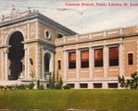 Cabanne Branch Public Library St. Louis MO Postcard PC575 - £3.92 GBP