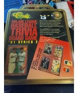 3 1991 Classic Major League Baseball Trivia Board Game Series 2 Factory ... - €60,25 EUR 3 1991 Classic Major League Baseball Trivia Board Game Series 2 Factory ... - €60,25 EUR