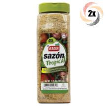 2x Pints Badia Sazon Tropical Seasoning | 1.75LB | Gluten Free | Fast Shipping! - £27.58 GBP
