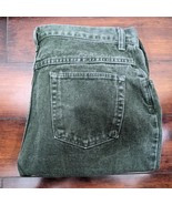Wrangler Mom Jeans 18x32 Forest Green Regular Western Denim Pants (35x32... - $69.37 CAD