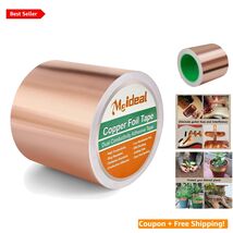 Copper Conductive Foil Tape 4" x 66 FT for Guitars &amp; Crafts - Waterproof - $79.15