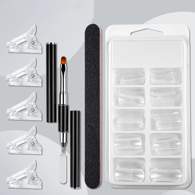 Nail Extension Set with Scaled Nail Pads, Light Therapy Pen, Dual Head S... - $14.06+