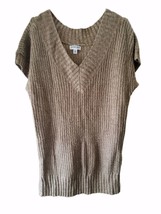 St. John&#39;s Bay Women&#39;s Tan Tunic Sweater - $9.75