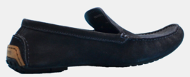 Hugo Boss Men&#39;s Blue Loafer Suede Moccasins Shoes Size UK 11 US 12 - £141.39 GBP