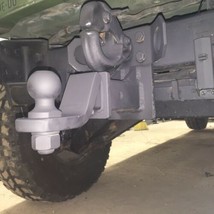 Military Pinball Hitch 2&quot; Rec + Mounting Hardware Fits M151 Jeep M998 HU... - $120.63