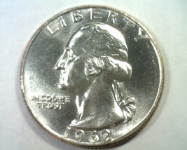 1962-D WASHINGTON QUARTER CHOICE UNCIRCULATED CH. UNC. NICE ORIGINAL COIN - $14.00