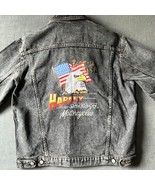 Vintage Harley-Davidson Denim Jean Jacket Born in the USA Eagle - Men&#39;s ... - $1,312.10 MXN