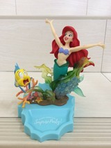 Disney Ariel and Flouder Figure From The Little Mermaid. Pretty and Rare item - £47.95 GBP