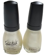 PACK OF 2 WET N WILD Spoiled Nail Color #S003 PEARLY WHITE TEETH New/RAR... - $272.14 MXN