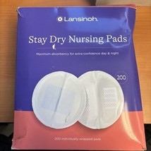 Lansinoh Stay Dry Disposable Nursing Pads for Breastfeeding 200 Count ~O... - $270.66 MXN