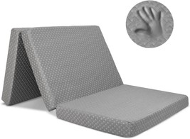 Twin Size (75&quot;X38&quot;X4&quot;), Memory Foam Tri Fold, Waterproof Washable Cover, - £176.59 GBP