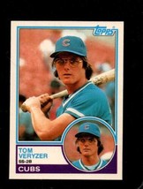 1983 Topps Traded #121 Tom Veryzer Exmt Cubs Nicely Centered *X73716 - $2.21