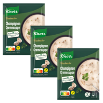 KNORR instant soup CREAM of MUSHROOM ( Champignon ) 3 pc. FREE SHIP - $12.86