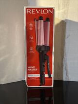 REVLON 3 Barrel Jumbo Hair Waver, Pink - $19.35
