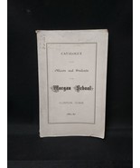 1880 - 1881 Morgan School Clinton Connecticut Catalogue Booklet With Eng... - $13.99