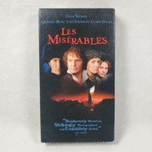 Les Miserables (VHS, 1998) Geoffrey Rush Liam Neeson PROMO DEMO SCREENER... - £1.56 GBP