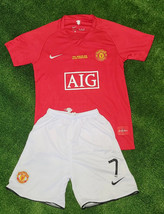 CRISTIANO RONALDO #7 MANCHESTER UNITED 2008 CLASSIC - KIDS //FREE SHIPPING - $86.20