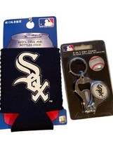 CHICAGO WHITE SOX MLB Keychain Bottle Opener and Koozie Gift for Him New... - £9.47 GBP