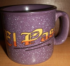 Purple and White Speckled  &quot;El Paso&quot; Mug - £11.93 GBP