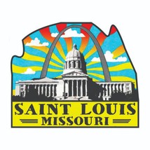 Saint Louis Missouri Arches Sticker Decal Bumper Sticker - £2.83 GBP