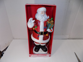 Holiday Time Storytelling Santa 18 Inches Tall LED Christmas Santa New - £26.88 GBP