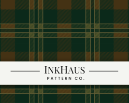 Green and Brown Plaid Seamless Pattern - Flannel Digital Download Pattern - €5,15 EUR