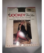 NOS vintage Jockey for her Fashion Opaques pantyhose olive small - $282.25 MXN
