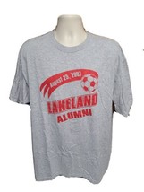 2007 Lakeland Regional High School Alumni #23 Adult Gray XL TShirt - £15.09 GBP