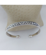 Tuareg Bracelet Silver Moroccan Adjustable Handmade Tribal Bangle Cuff  ... - $1,372.48 MXN