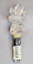 Mikasa Austrian Lead Crystal  Cherub Song Angel Glass Wine Bottle Stopper New - £7.87 GBP