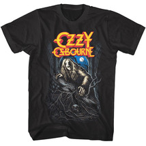 Ozzy Osbourne Bark at The Moon Album Men&#39;s T Shirt Screams Now He Has Risen - £24.74 GBP+
