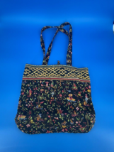 Vintage Vera Bradley Ming Villager Tote Bag Purse Retired Pattern - £18.35 GBP