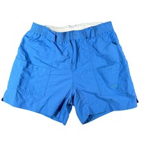 Aftco Mens 36 Bright Blue Nylon Fishing Shorts Hiking Water Quick Dry Po... - $24.99