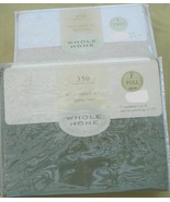 Whole Home Sheet Set - BRAND NEW PACKAGE - Egyptian Cotton 350 TC VARIOUS - £39.43 GBP