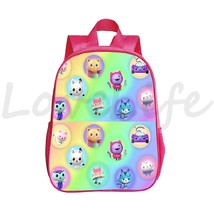 Cartoon Gabbys Dollhouse Backpack Kindergarten Bag Children Anime Backpacks Baby - £24.34 GBP