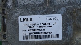 Ford ECU ECM PCM Engine Computer Control Module FK4A-12A650-JA image 3