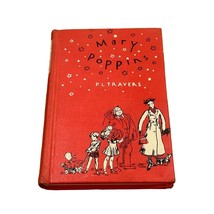 Mary Poppins P.L. Travers 1934 1957 Hardcover Vintage Book - £7.86 GBP