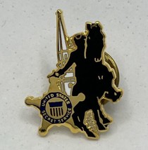United States US Secret Service Police Law Enforcement Enamel Lapel Hat Pin - £11.76 GBP