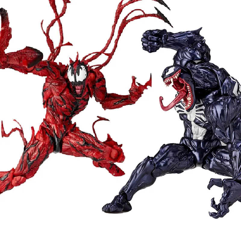 Marvel Movie Super Hero Venom Carnage Figure Toy Model Character Amazing - £32.27 GBP - £45.42 GBP