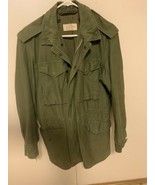 USGI  M65  FIELD JACKET/COAT    VIETNAM ERA    Long Small coat mans cotton - $4,617.36 MXN