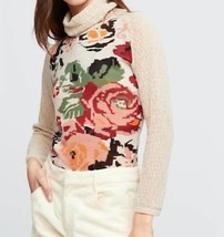 Aldo Martins floral turtleneck in Beige - size L - £96.62 GBP