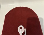 NCAA Oklahoma Sooners Vintage Collegiate Non Cuffed Beanie Winter Hat  - £10.17 GBP