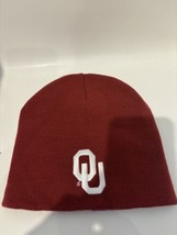 NCAA Oklahoma Sooners Vintage Collegiate Non Cuffed Beanie Winter Hat  - £10.19 GBP