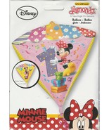 Disney Minnie Mouse Foil Balloon by UltraShape diamondz 15&quot; x 17&quot;  ~ ran... - $184.17 MXN