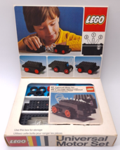 Lego Technic 107 Universal 4.5V Motor Set 1976 - Incomplete Set w/ Original Box - £26.52 GBP