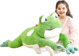 IKASA Giant Frog Stuffed Animal Plush Toy, 30&quot; Large Frog Cute Plush Toys for Ki - £45.18 GBP