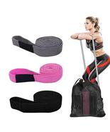 Fabric Fitness Bands Set Gym Stretching Resistance Exercise Hip Band Equ... - £24.34 GBP