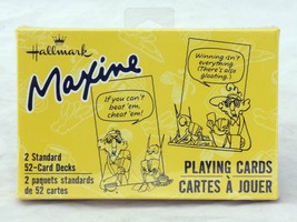 Maxine Comics Playing Cards Two decks by Hallmark Vintage humorous  - $12.75
